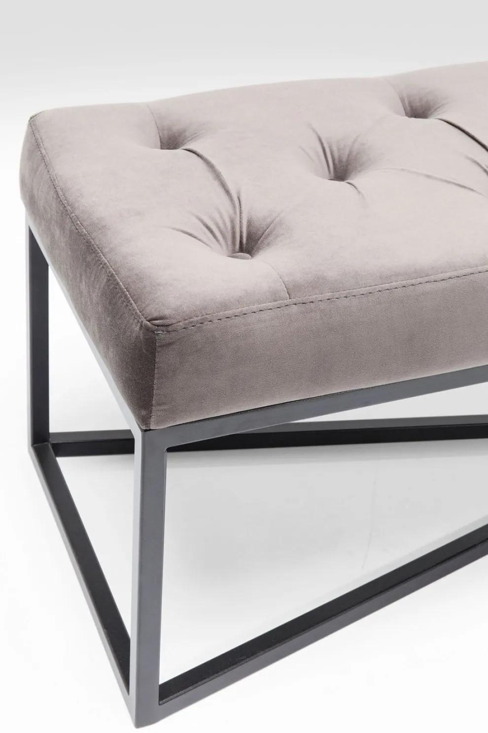 Halbank Crossover Grijs Zwart 150x40cm