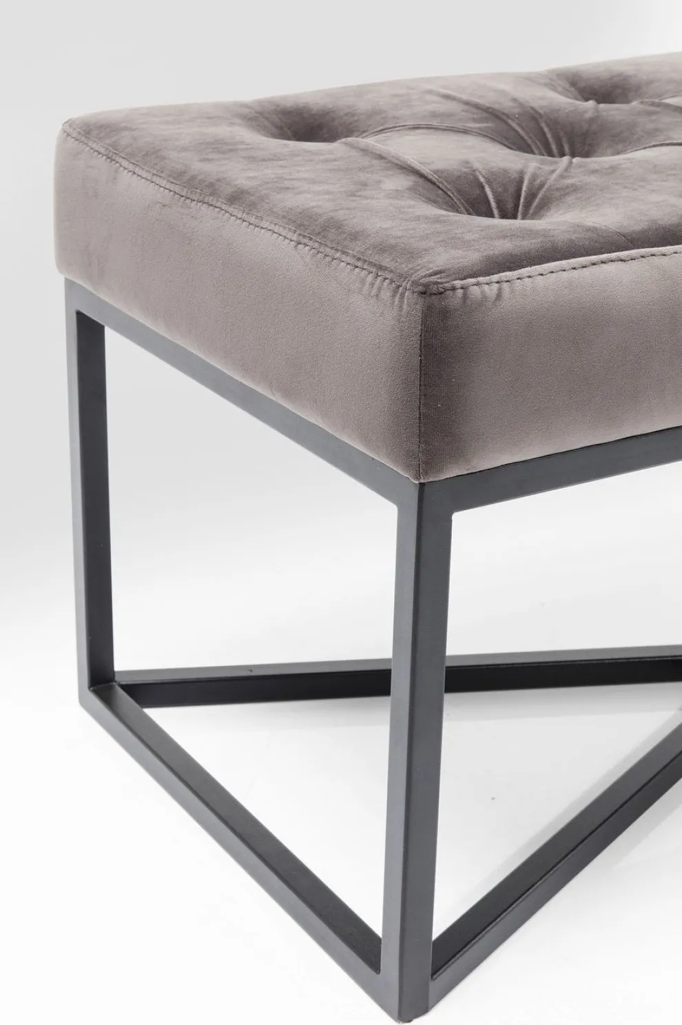 Halbank Crossover Grijs Zwart 150x40cm