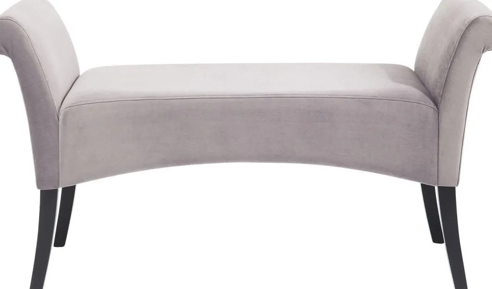 Halbank Motley Fluweel Zilvergrijs