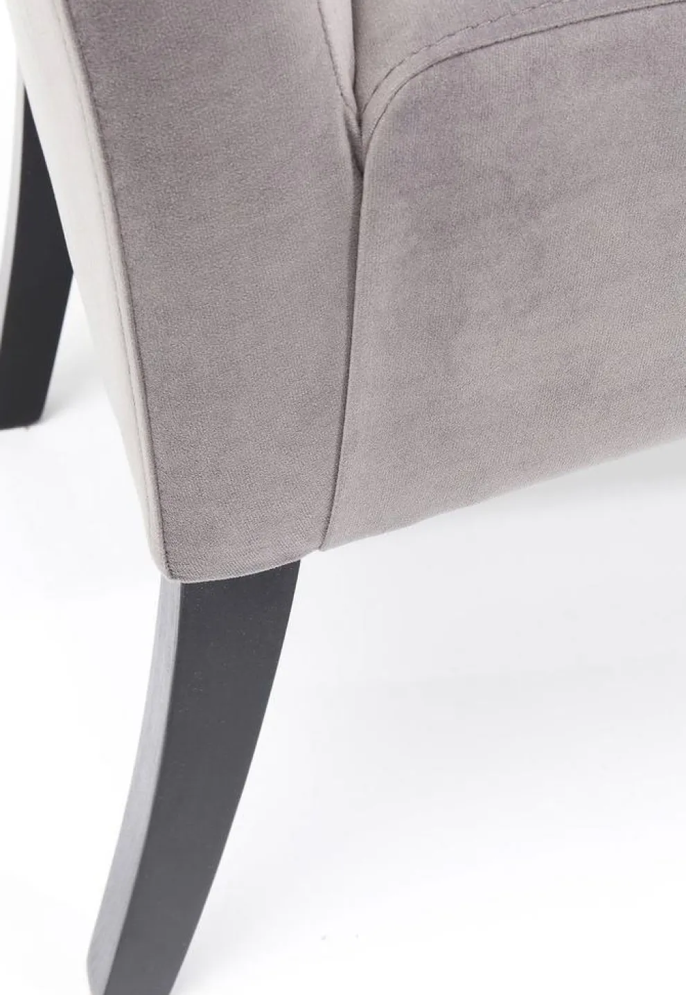 Halbank Motley Fluweel Zilvergrijs