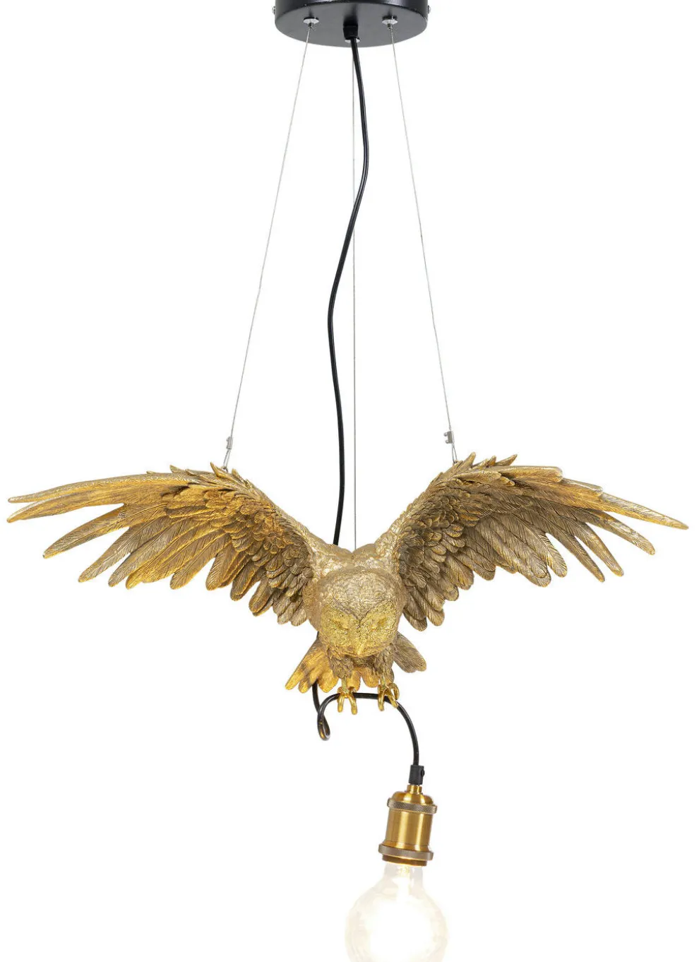 Hanglamp Animal Uil Goud