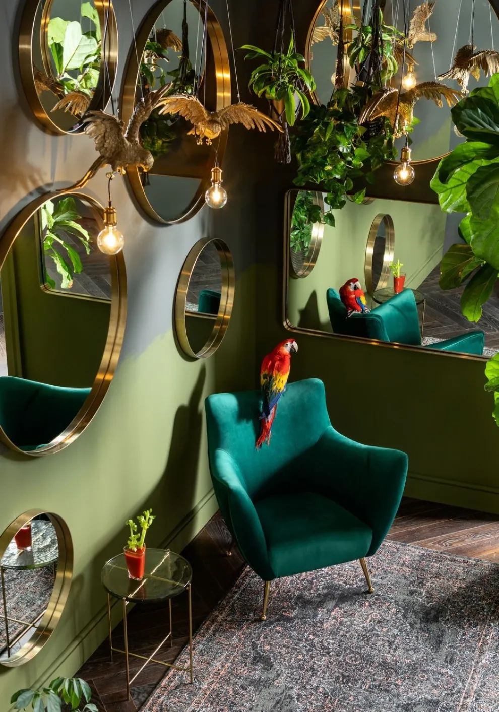 Hanglamp Animal Uil Goud