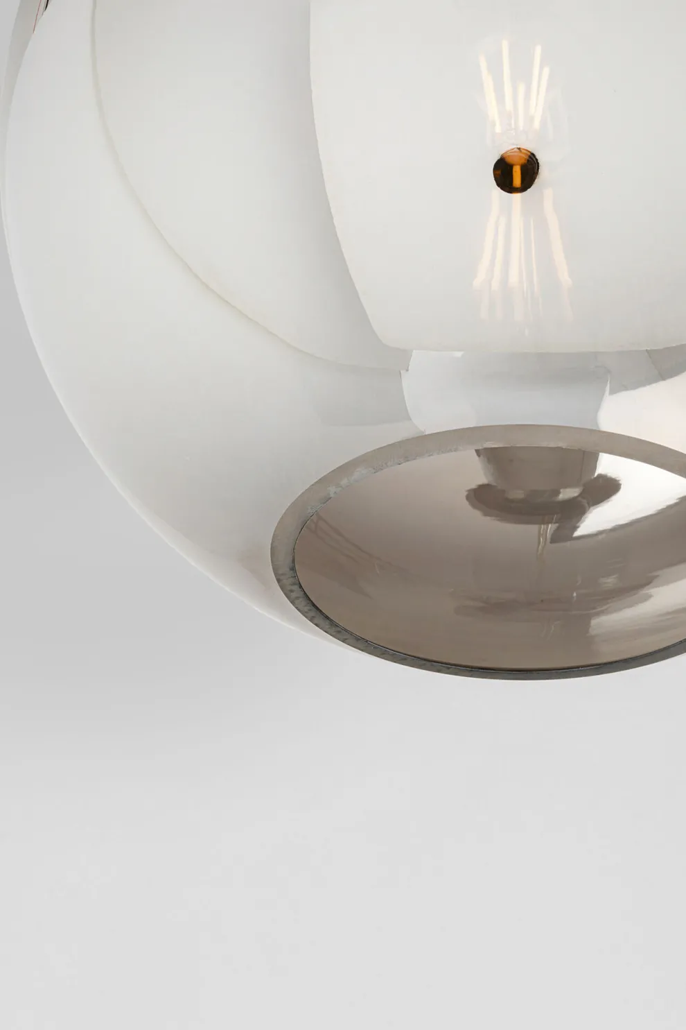 Hanglamp Caldaia Silver 35cm