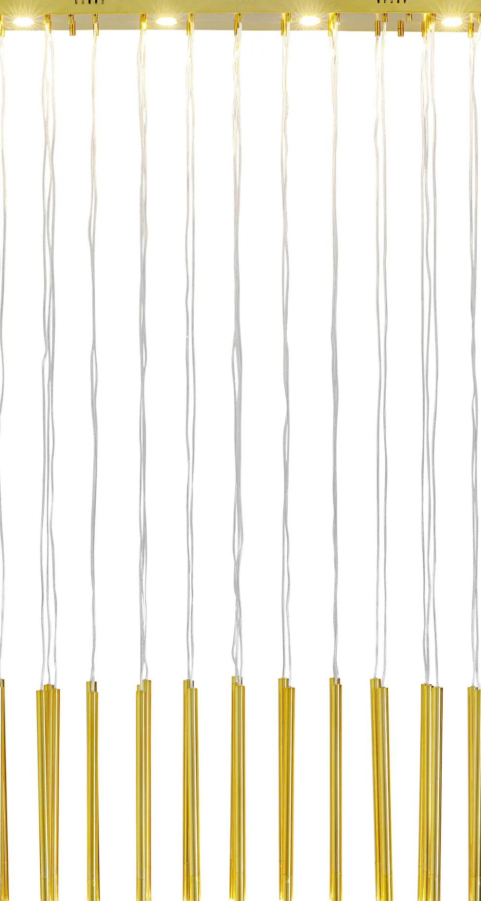 Hanglamp Living Vegas Messing LED