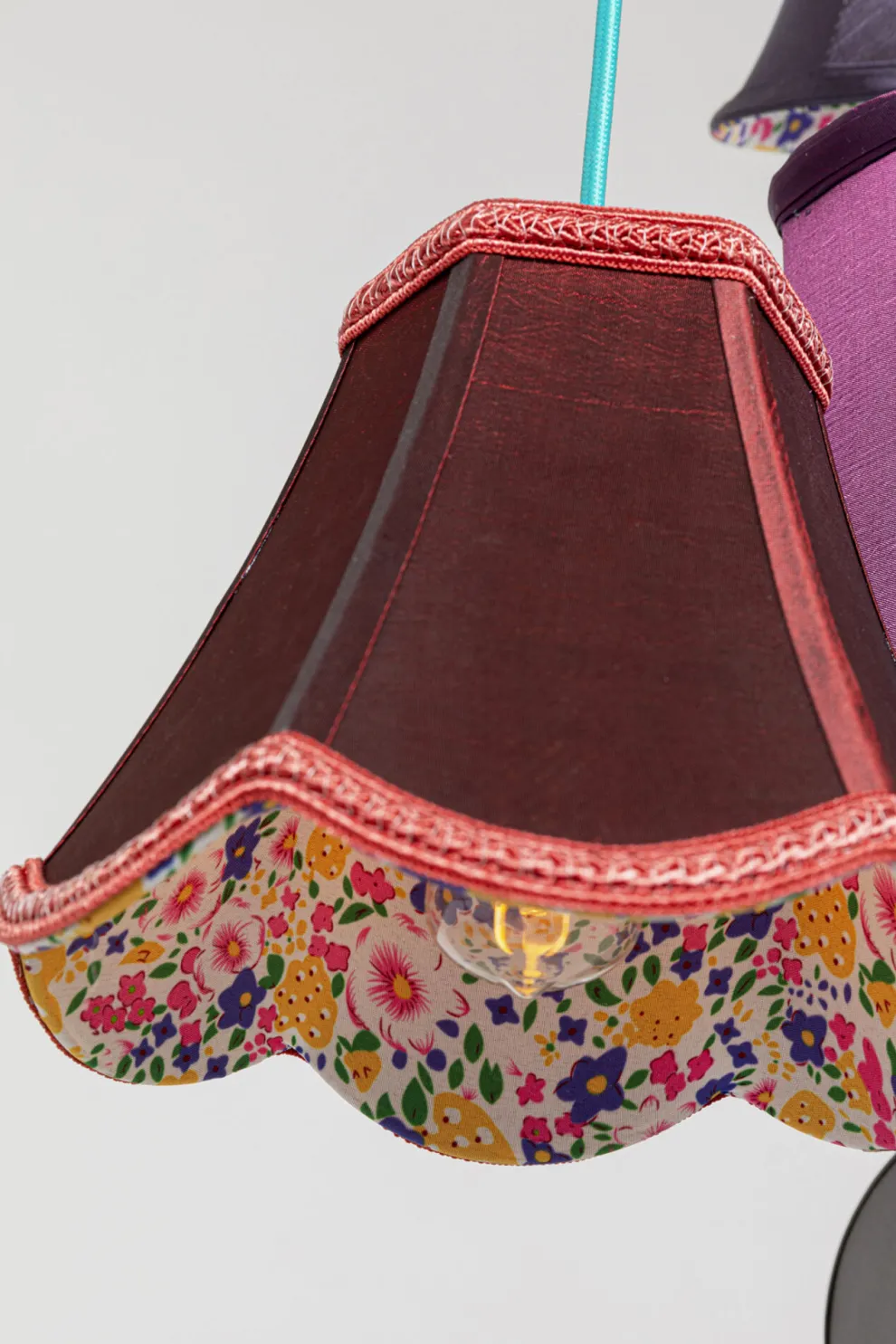 Hanglamp Saloon Flowers 9 Stuks