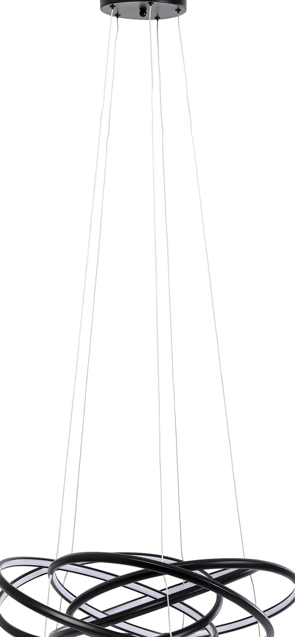 Hanglamp Saturn Black 72cm