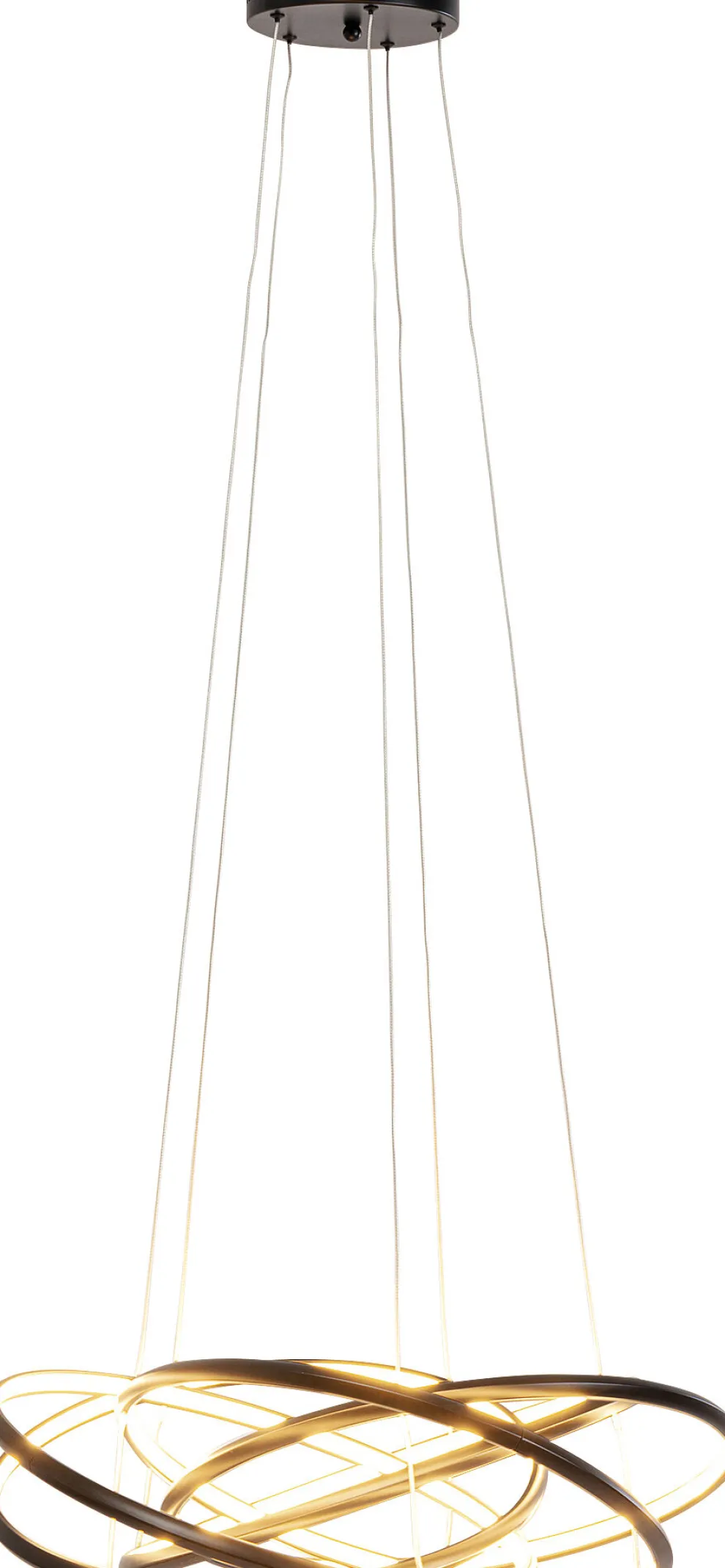 Hanglamp Saturn Black 72cm