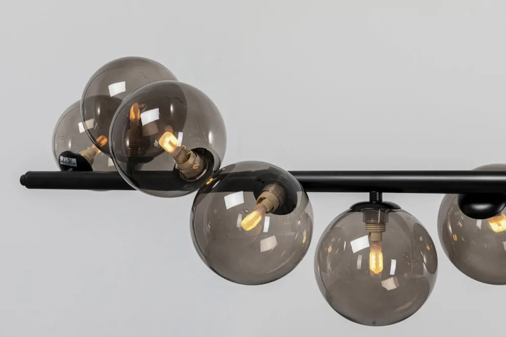 Hanglamp Scala Balls Zwart 150cm