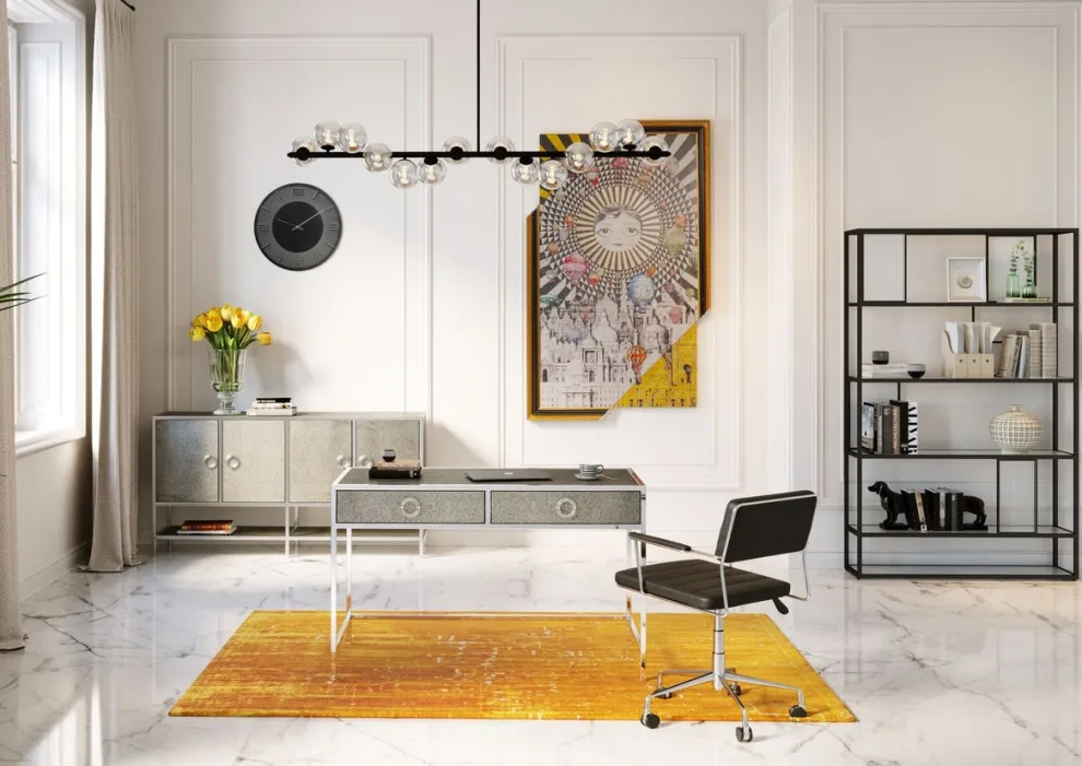 Hanglamp Scala Balls Zwart 150cm