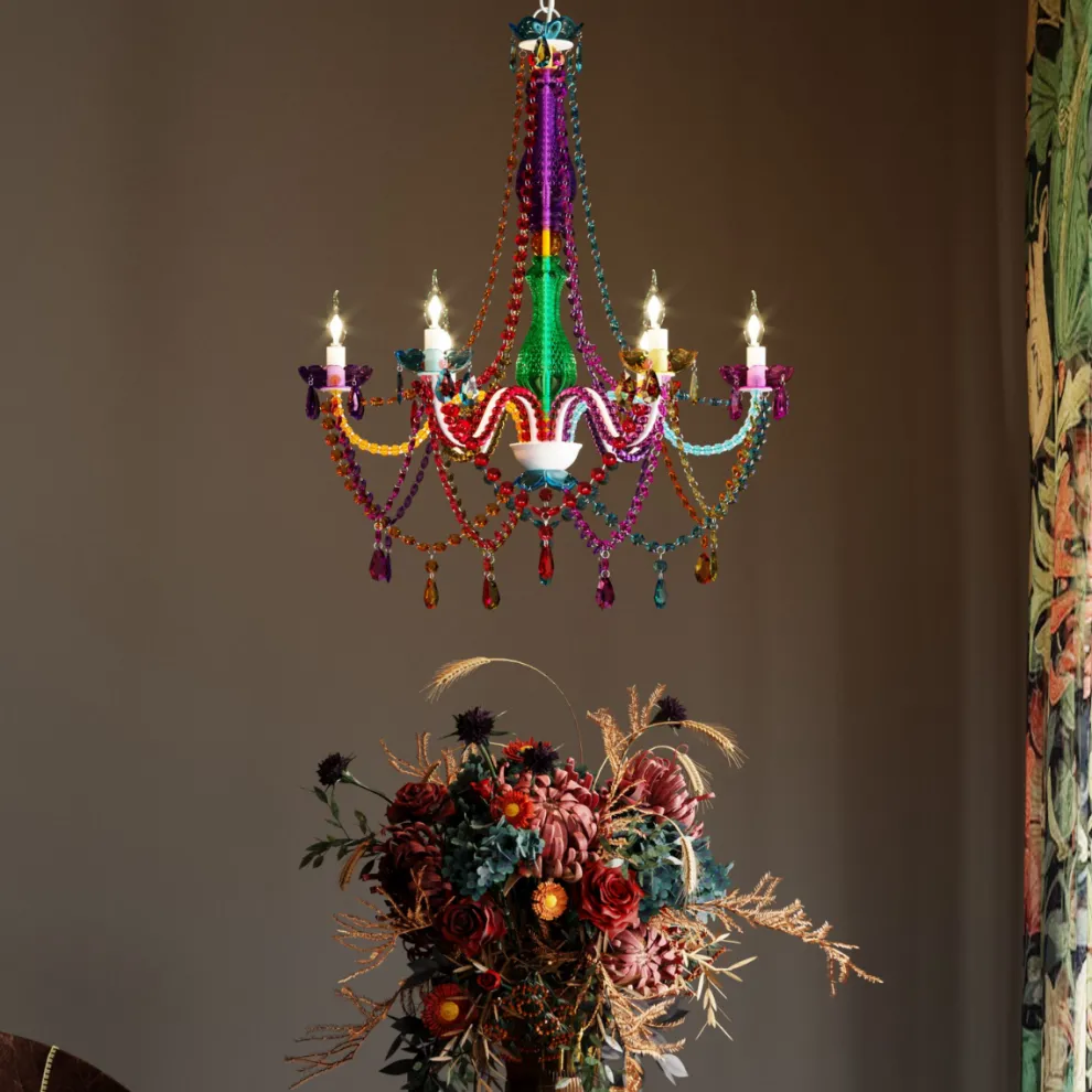 Hanglamp Starlight Rainbow 6-Arm