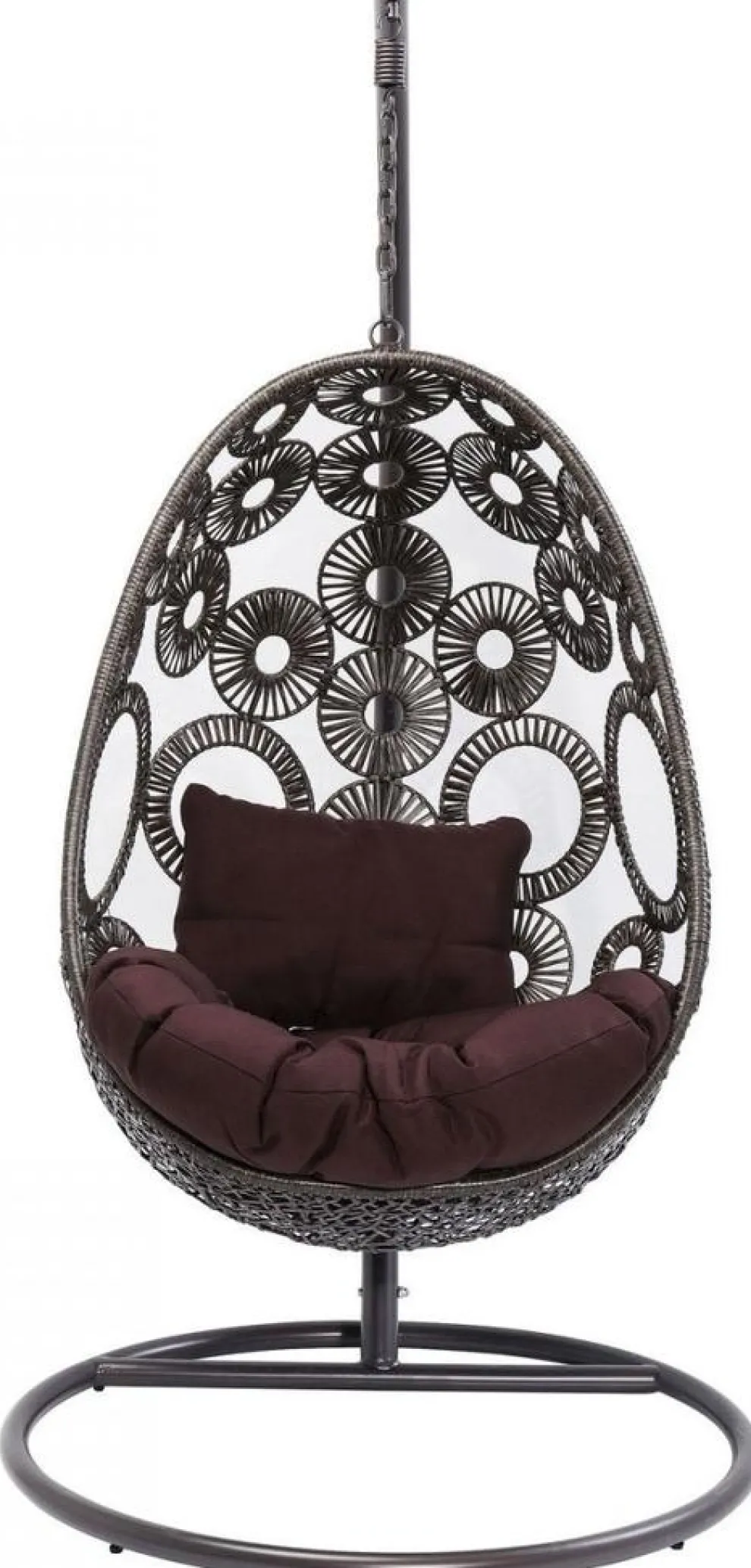 Hangstoel Ibiza Bruin