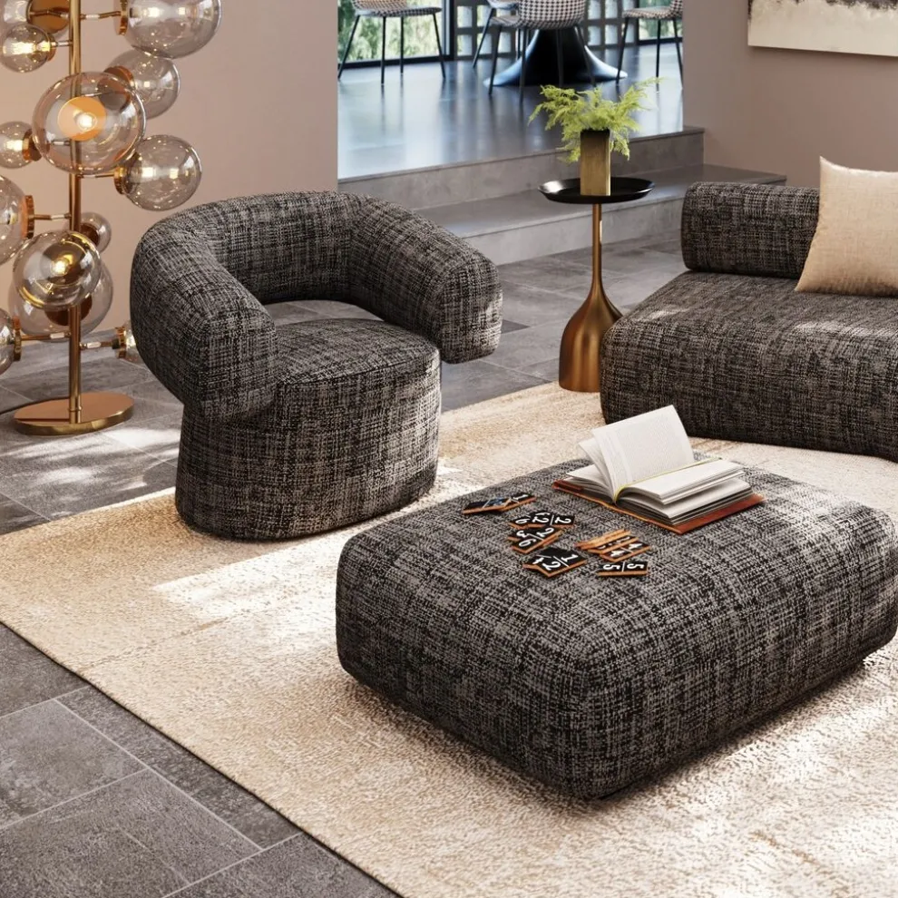 Hocker Bow 100x100cm