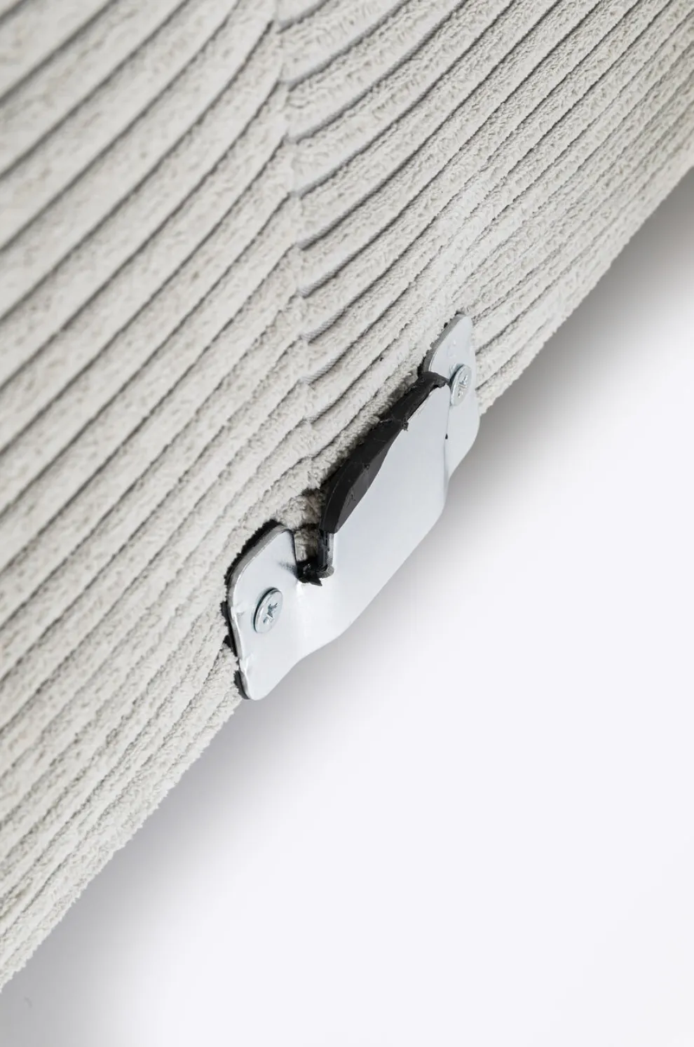 Hoekbank Gianni Cord Grijs Rechts