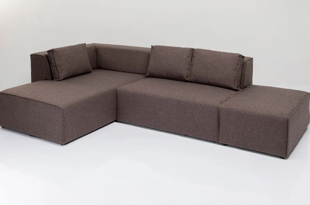 Hoekbank Infinity Dolce Bruin Links