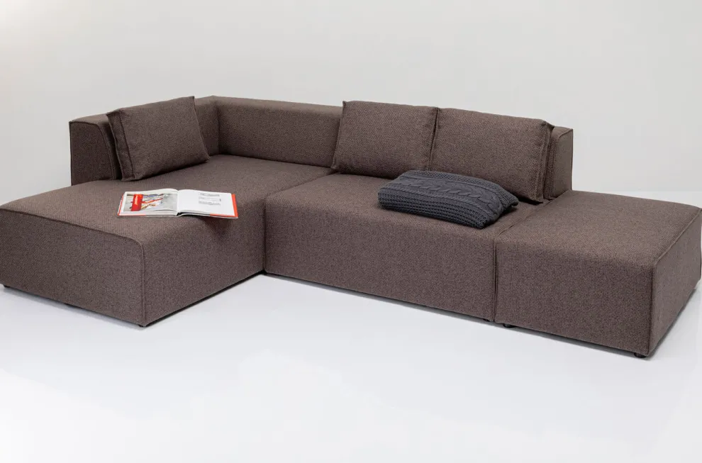 Hoekbank Infinity Dolce Bruin Links