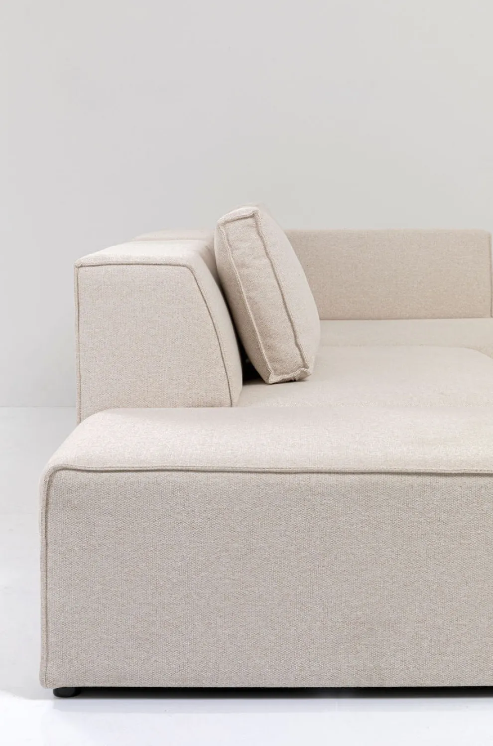 Hoekbank Infinity Ottomane Crème Rechts