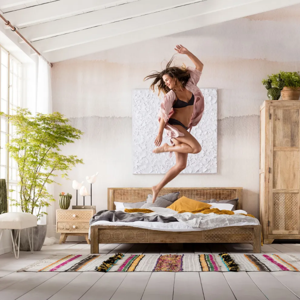 Houten Bed Puro 160x200cm