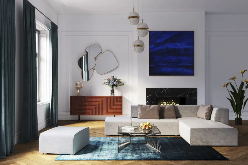 Infinity Kussen Elements Grijs 60x40cm