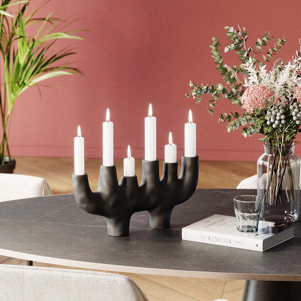 Kandelaar 6Sticker´s 47cm