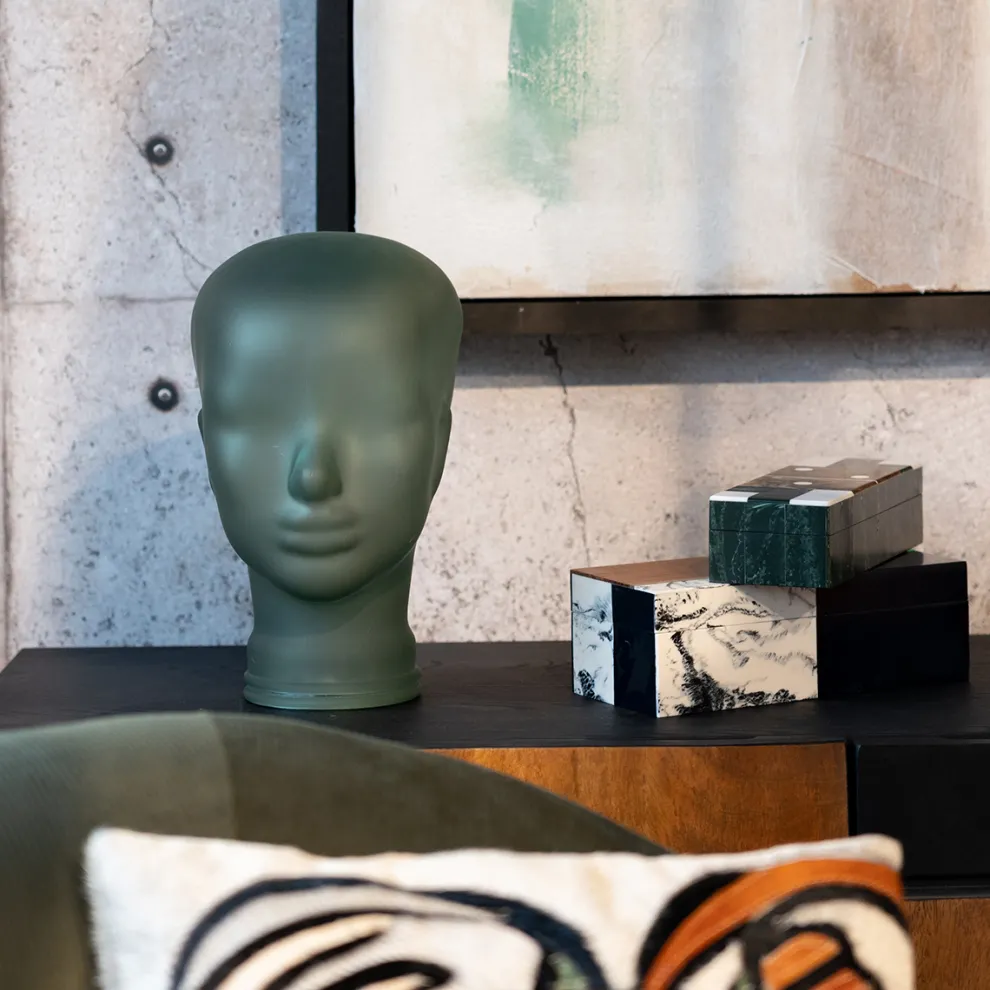 Koptelefoonhouder Groen