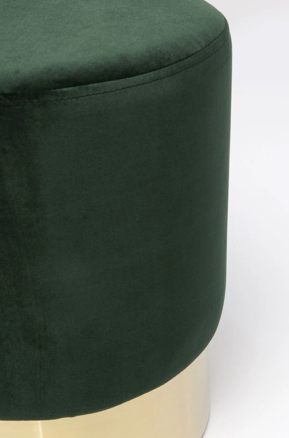 Kruk Cherry Donkergroen Messing Ø35cm