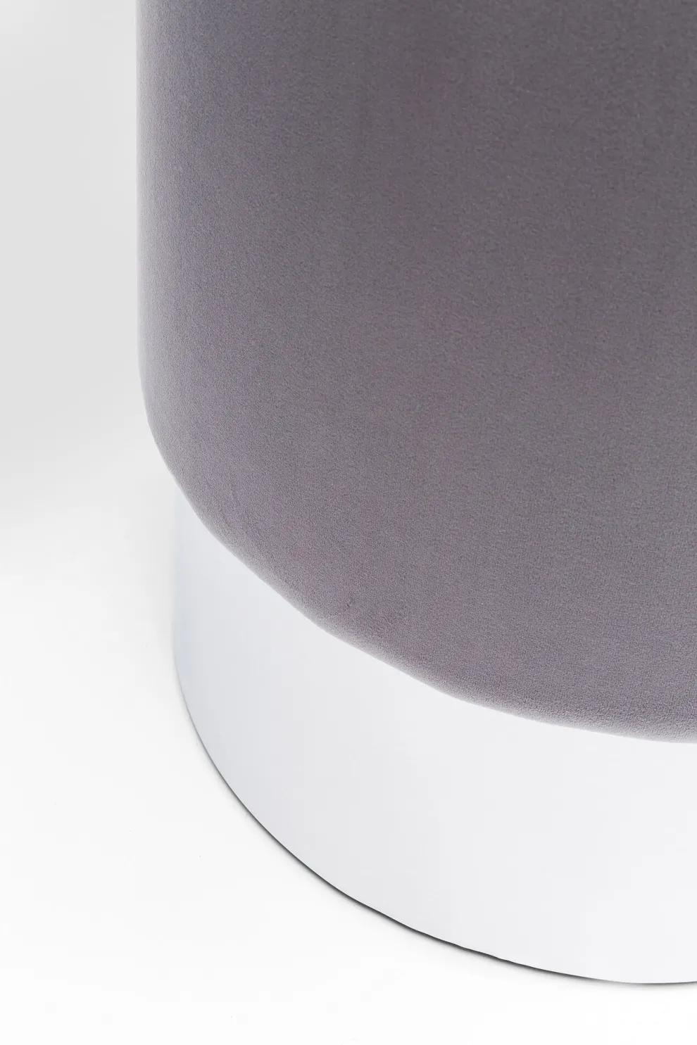 Kruk Cherry Lichtgrijs Zilver Ø35cm