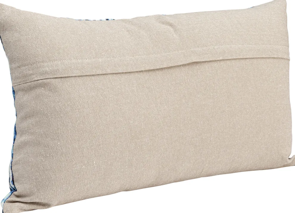 Kussen Desna Patchwork Blue 60x35cm