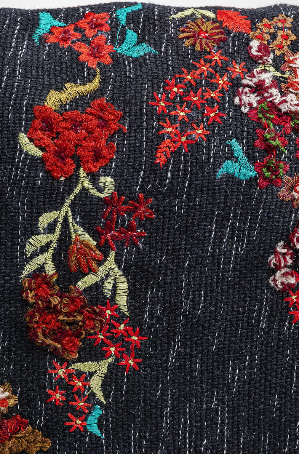 Kussen Embroidery Tendrils 60x40cm