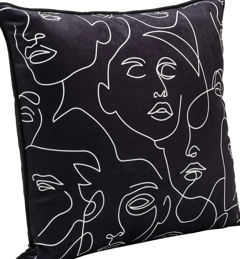 Kussen Faces 45x45cm