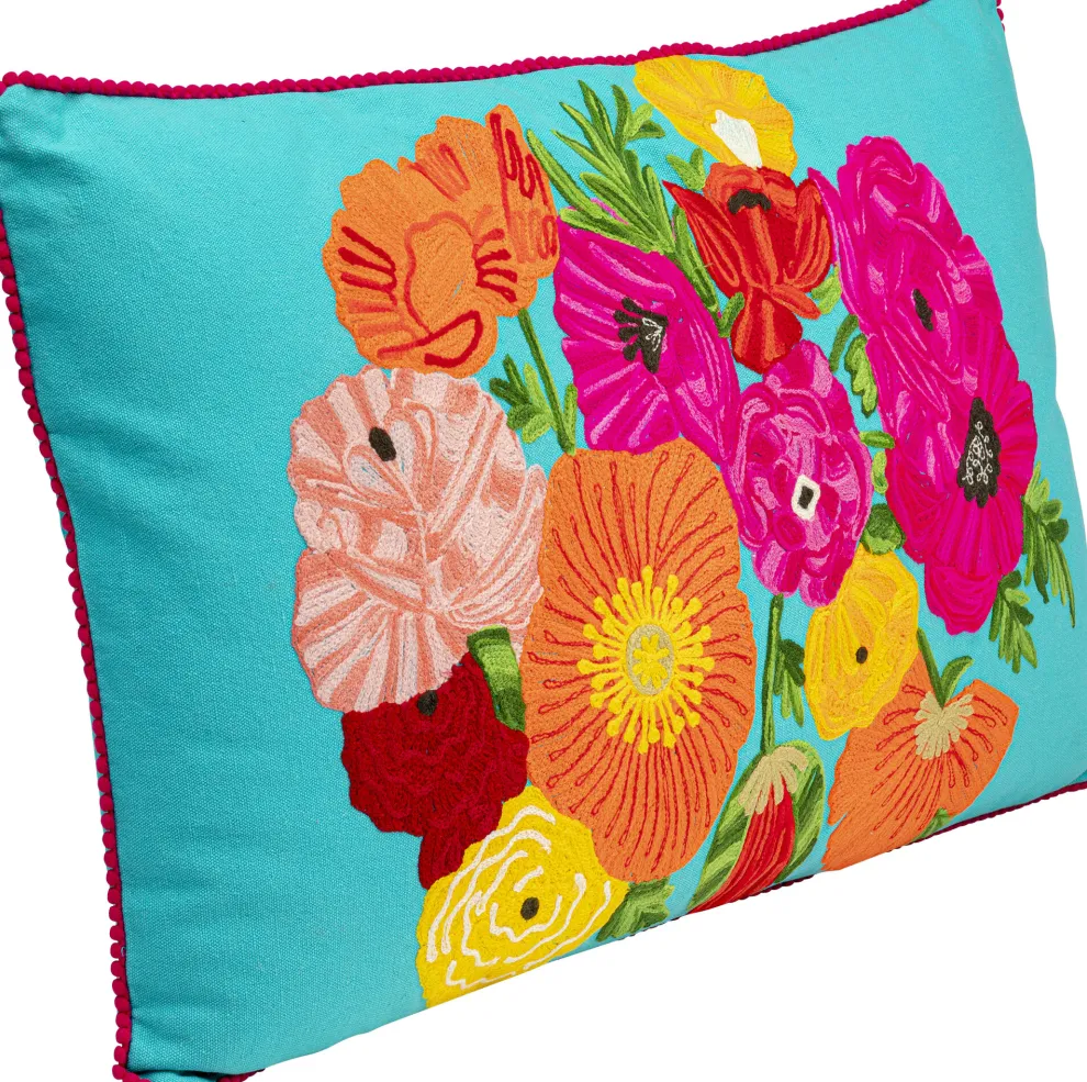 Kussen Fiorista Blue 60x40cm