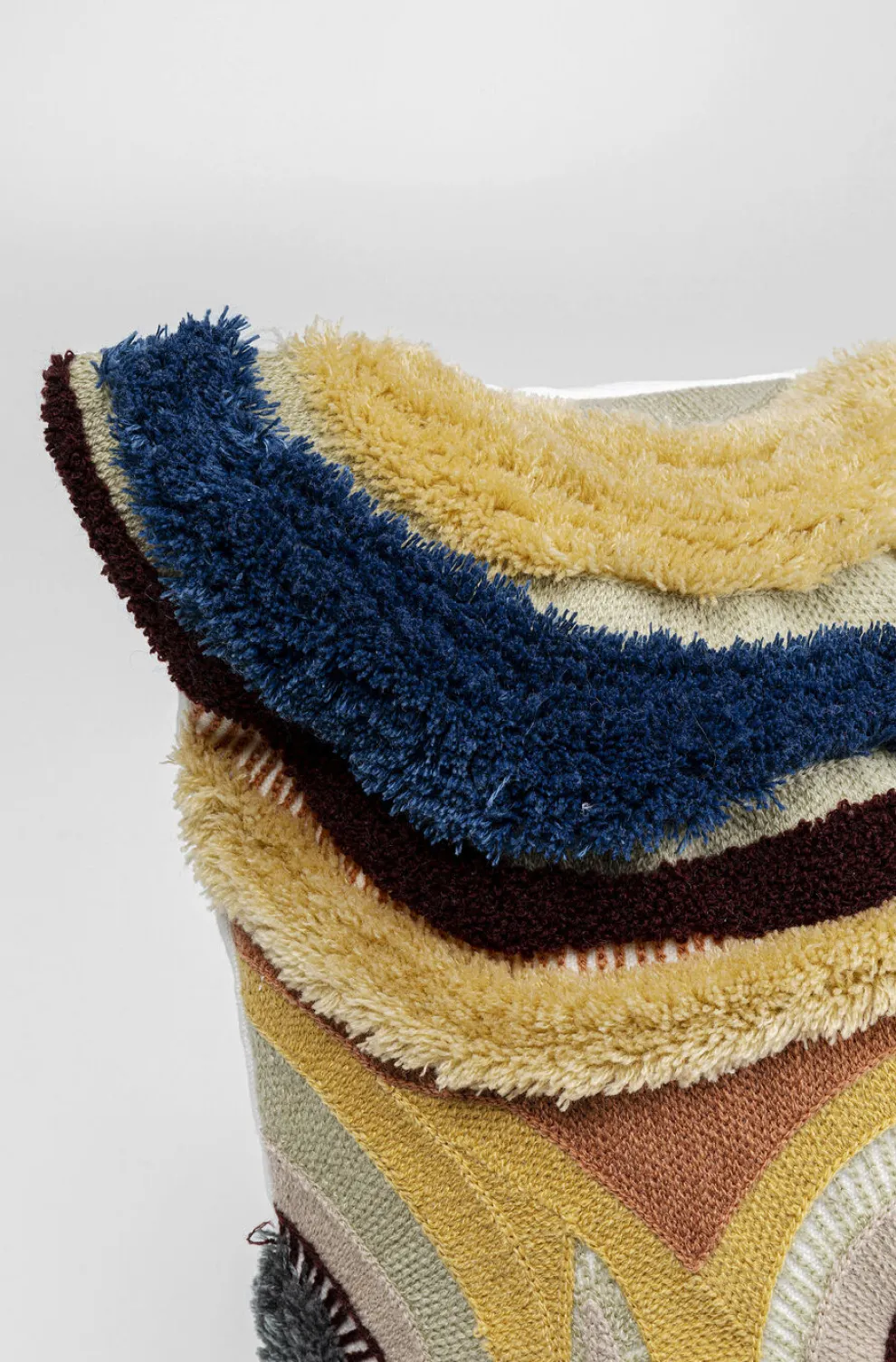 Kussen Lava Bruin 45x45cm