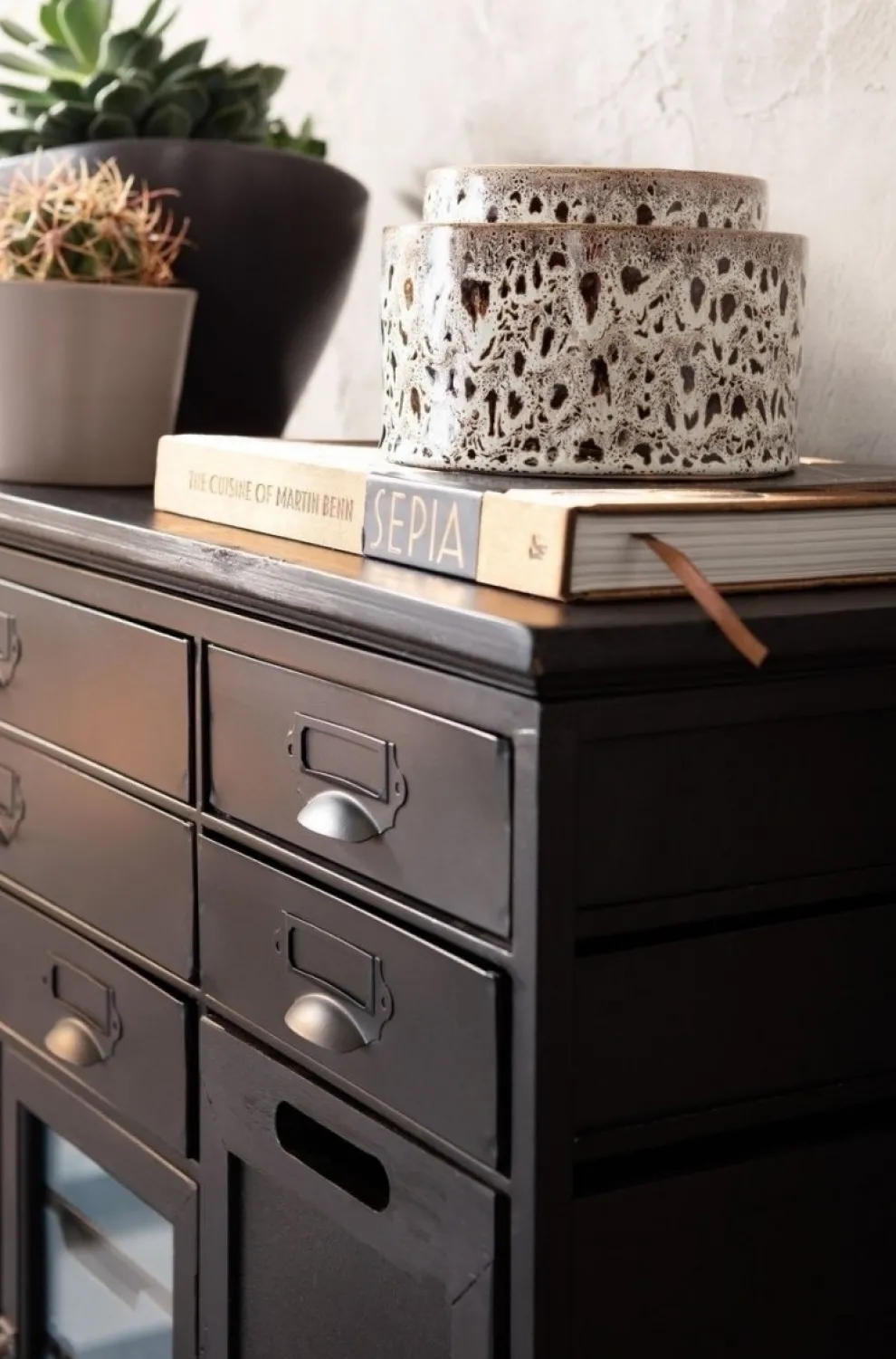 Ladekast Art Factory Zwart