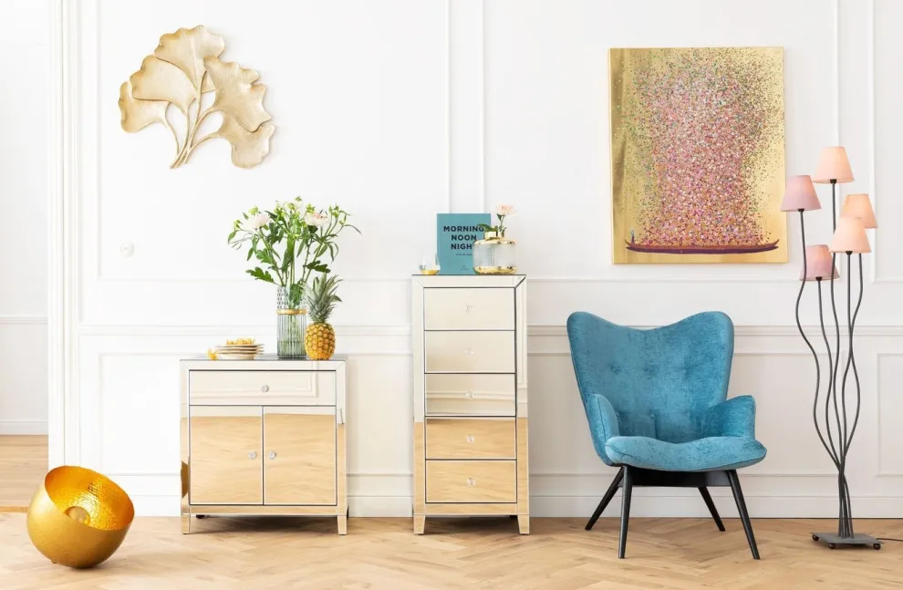 Ladekast Luxury Champagne 5 Lades