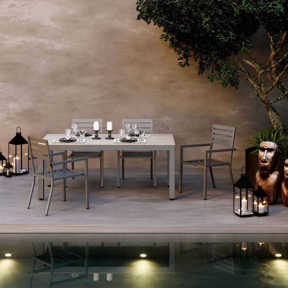 Lantaarn Giardinio Zwart Goud (4-delig)