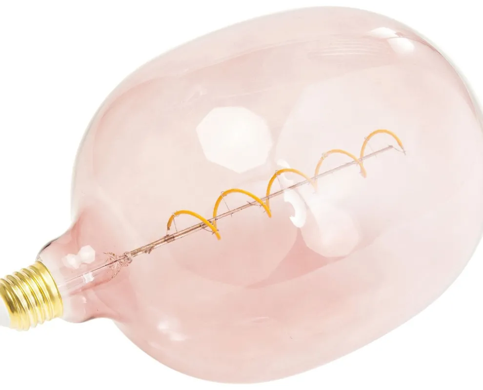 Lichtbron Spiraal LED Roze