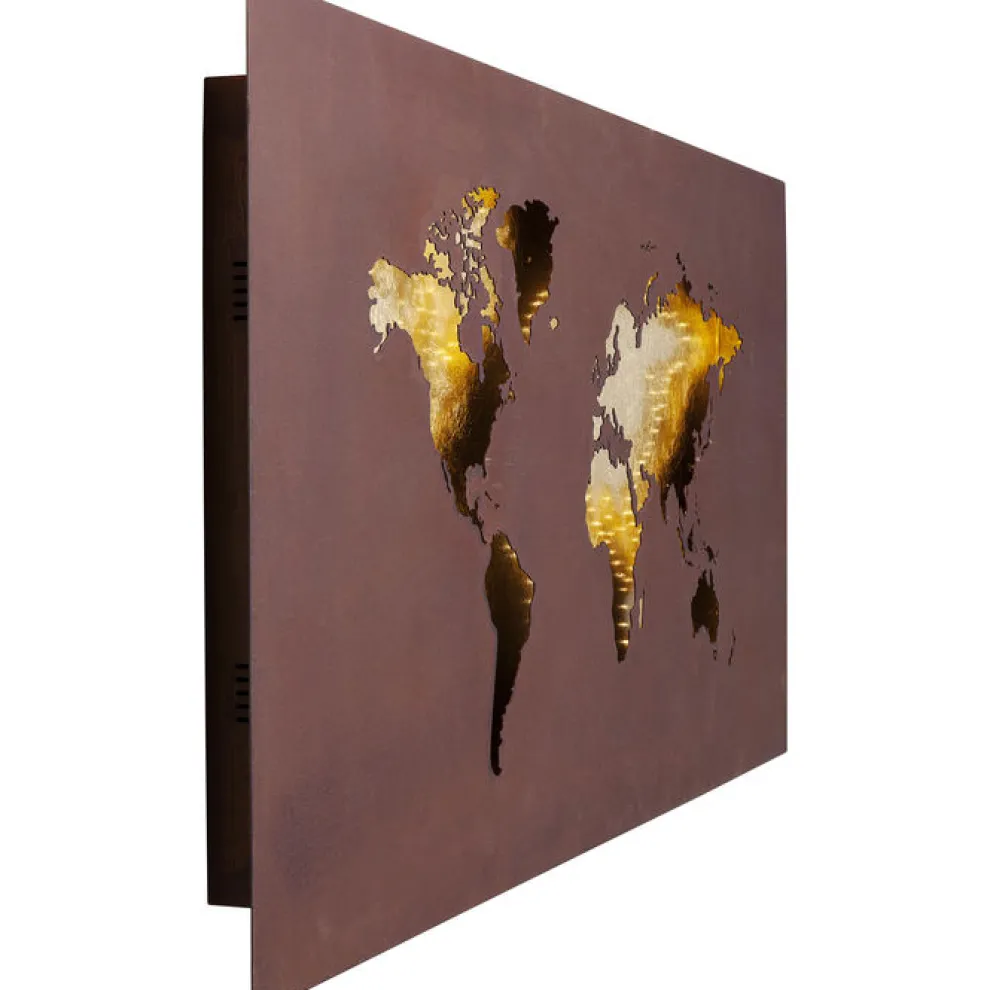 Lichtdecoratie Map LED