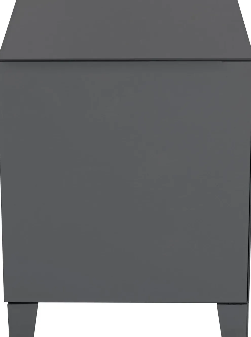 Nachtkastje Luxury Push 2 Lades Grijs