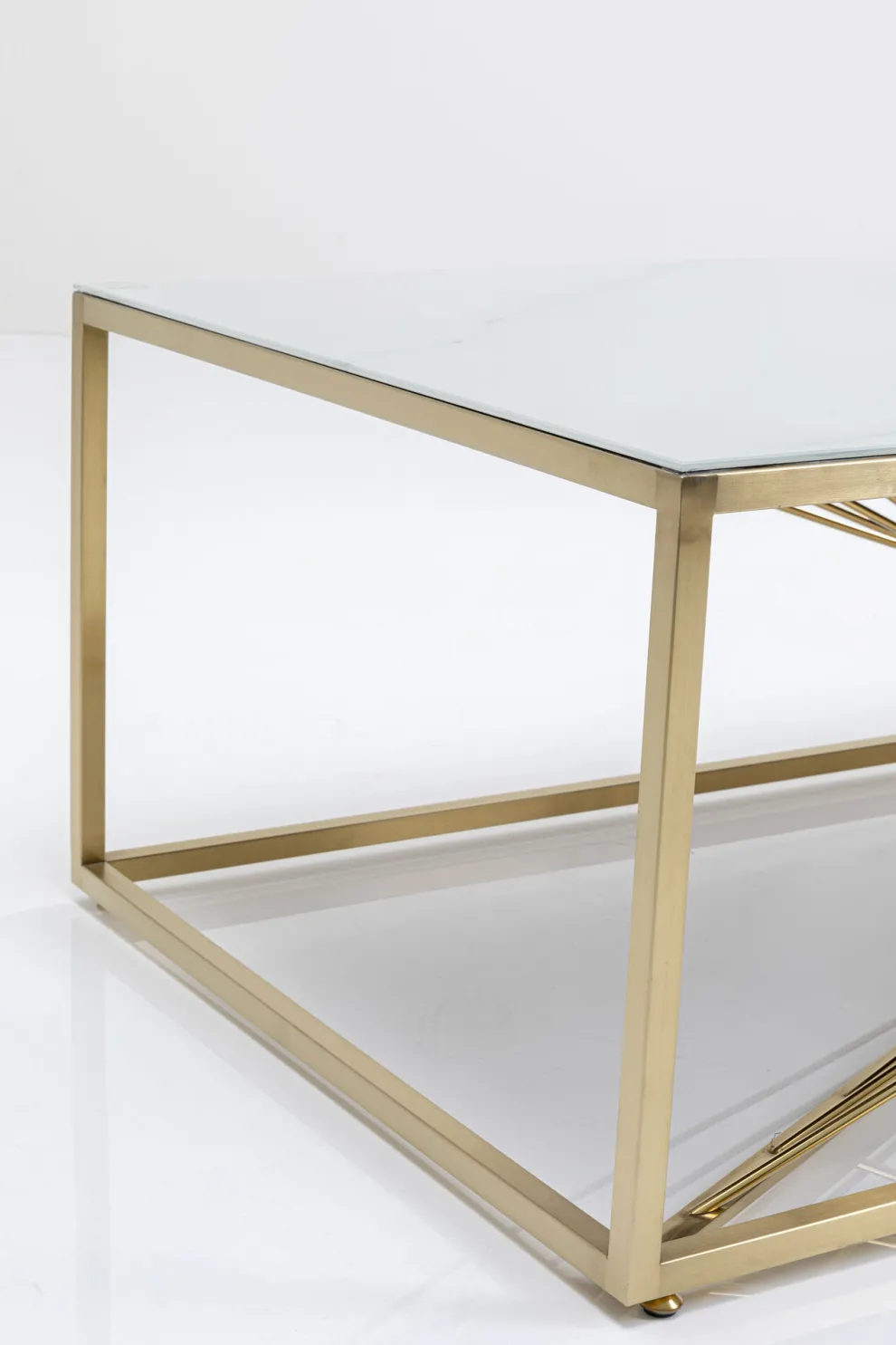 Salontafel Art Marmer Glas 140x70cm