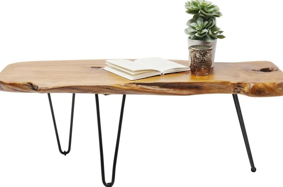 Salontafel Aspen Natuur 106x41cm