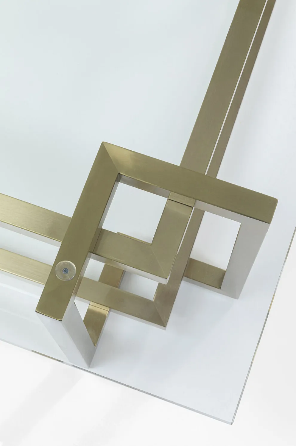 Salontafel Clara Goud 120x120cm