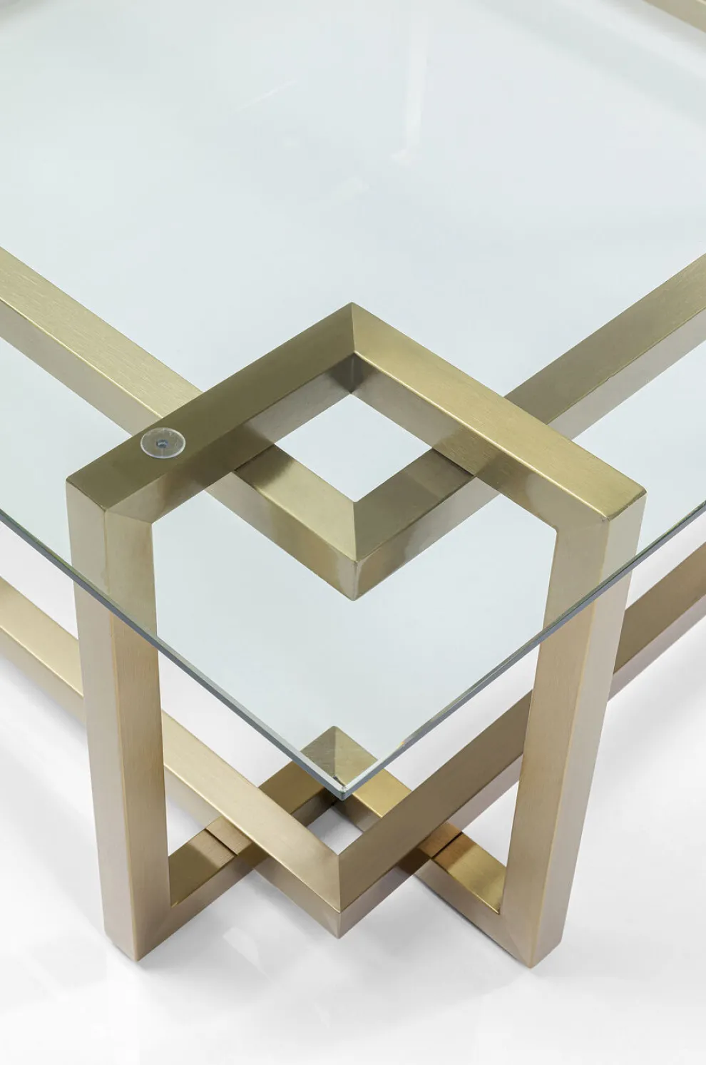 Salontafel Clara Goud 120x120cm