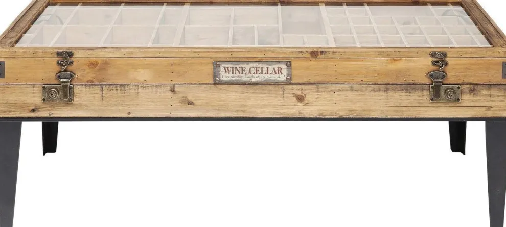 Salontafel Collector Natuur 122x55cm