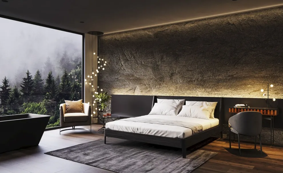 Salontafel Dark Space 49x49cm