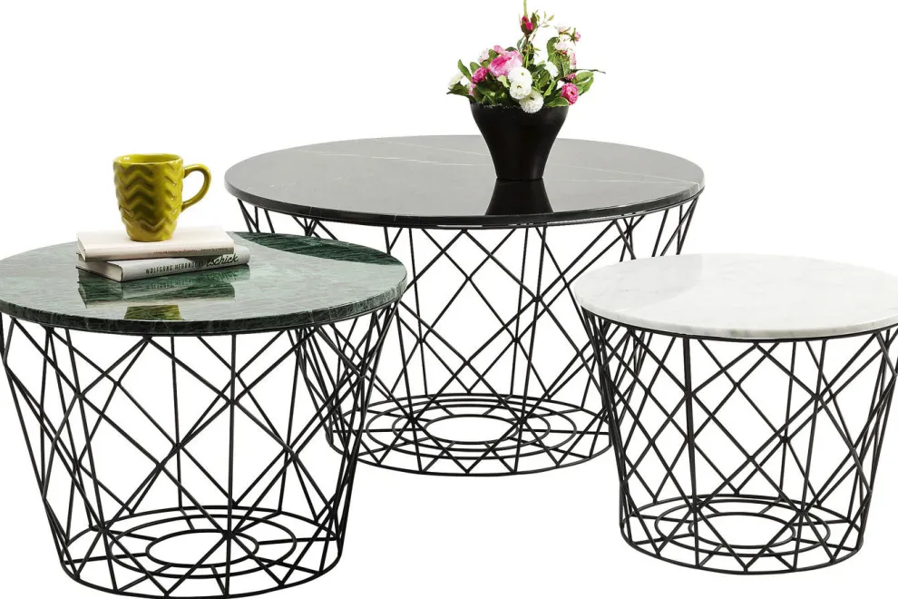 Salontafel East Coast Rund (3-delig)