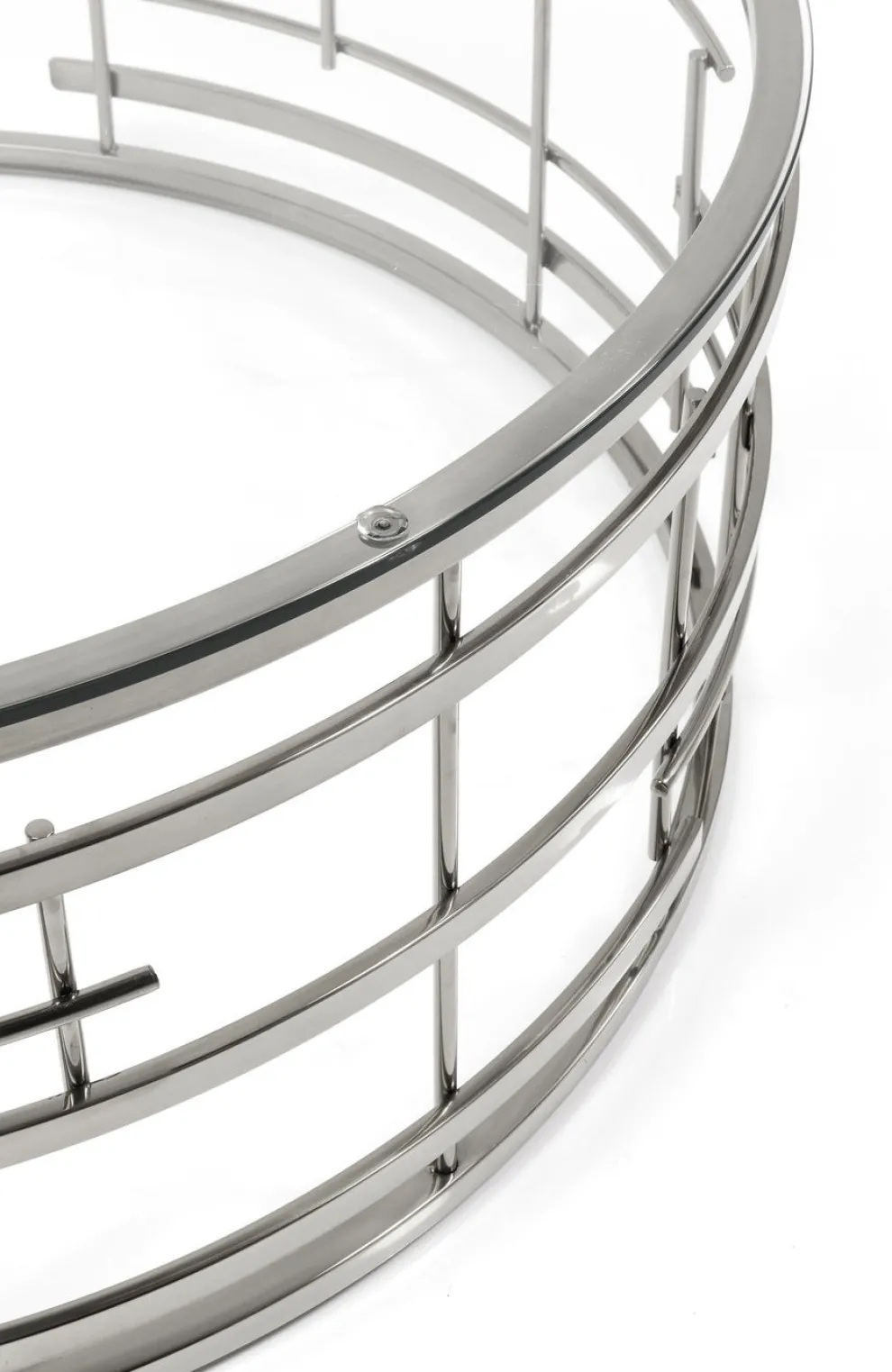 Salontafel Jupiter Zilver Ø100cm