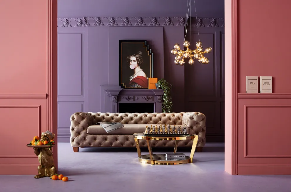 Salontafel Monocle Goud Ø90