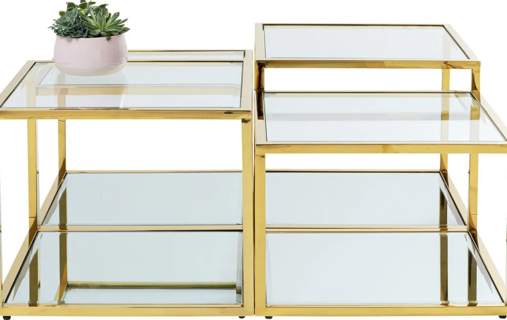 Salontafel Orion Goud (4-delig)