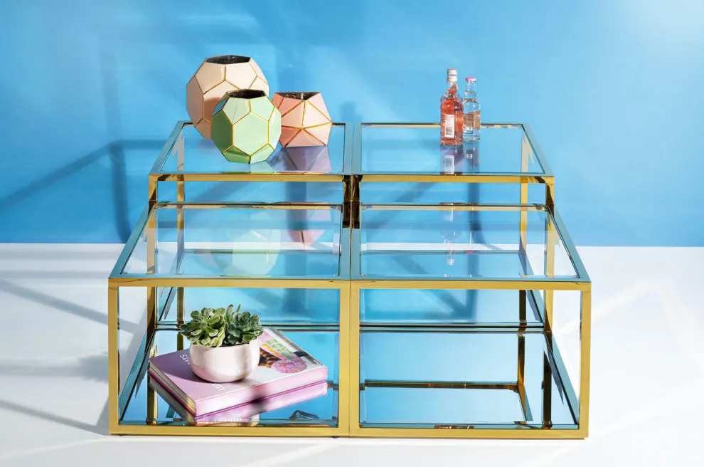 Salontafel Orion Goud (4-delig)