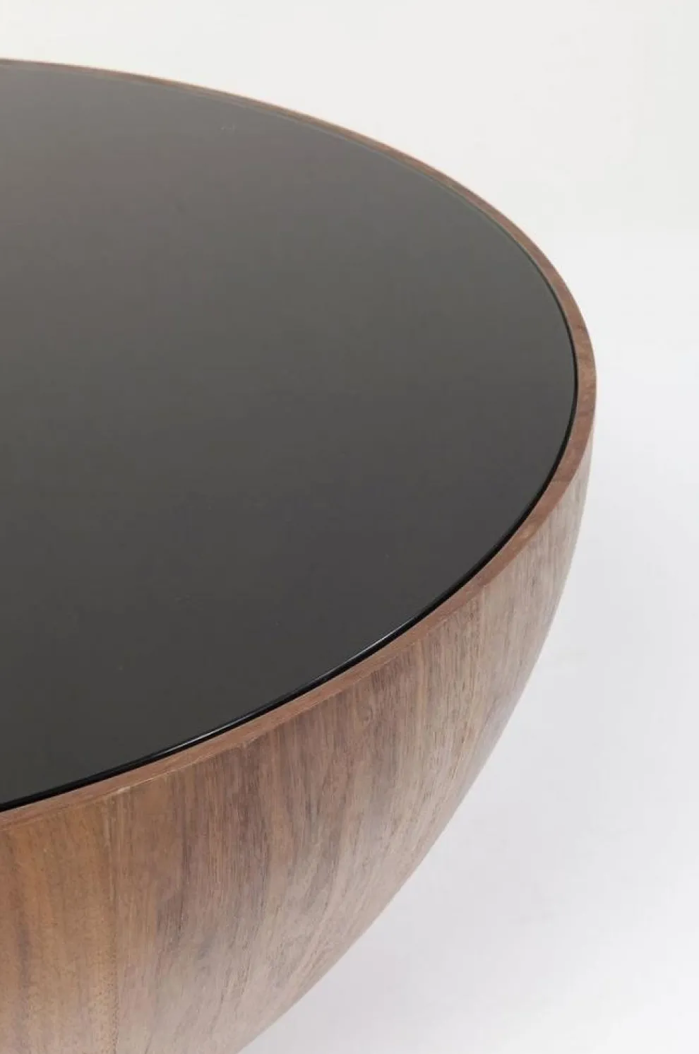 Salontafel Tear Drups Walnoot Ø80cm