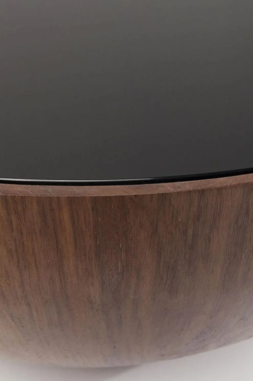 Salontafel Tear Drups Walnoot Ø80cm